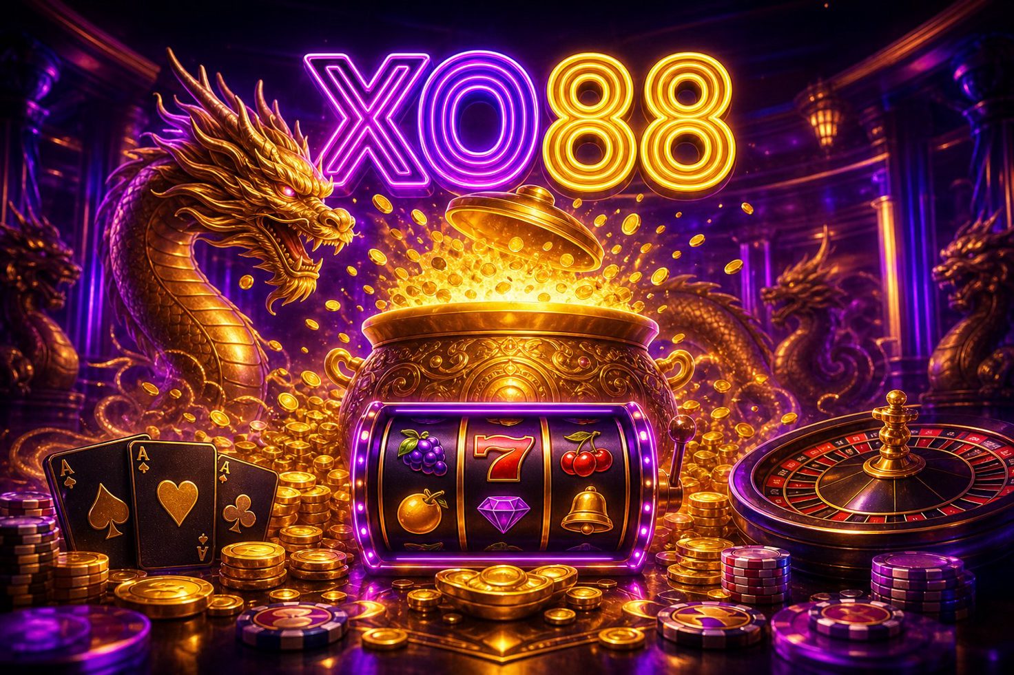 Ảnh bìa game Fortune Ox XO88 với linh vật bò vàng may mắn